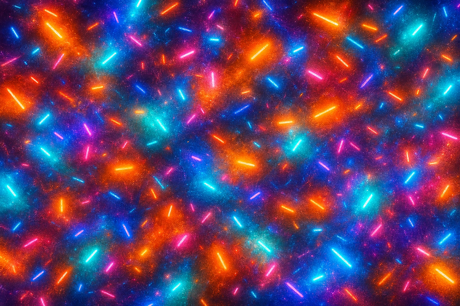 Preview for Orange Aqua Pulse Neon Background
