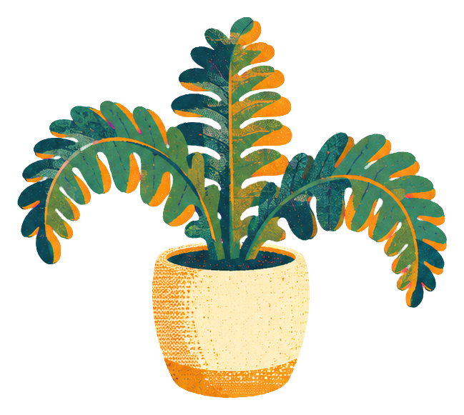 Preview for Risograph Houseplants Fern