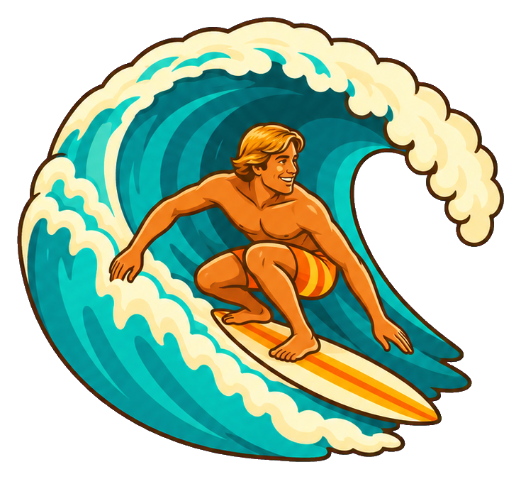 Preview for Wave Riding Surfer