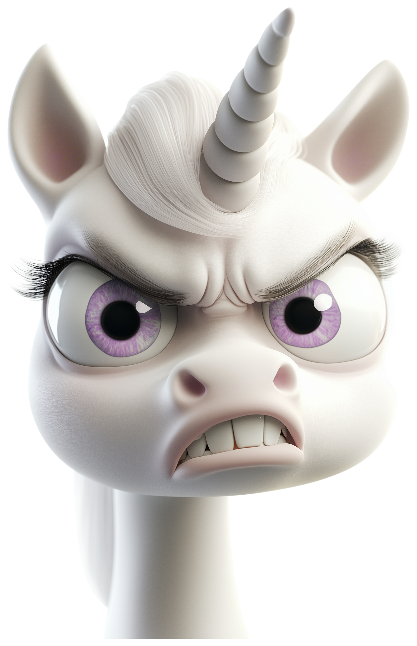 Preview for Angry Unicorn Emoji Sticker