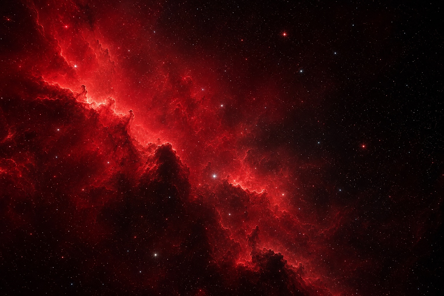 Preview for Red Nebula Space Background