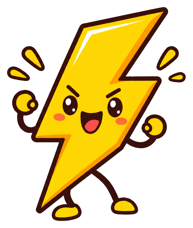 Preview for Energetic Lightning Sticker