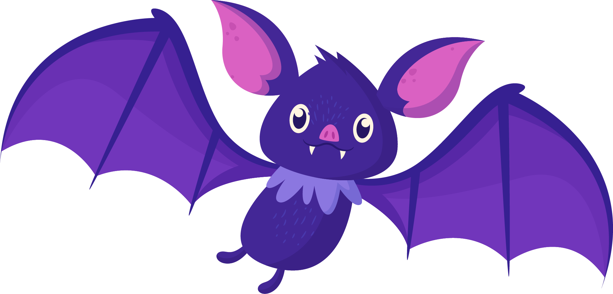 Preview for Cartoon-purple-bat-illustration-bats-sticker-30427