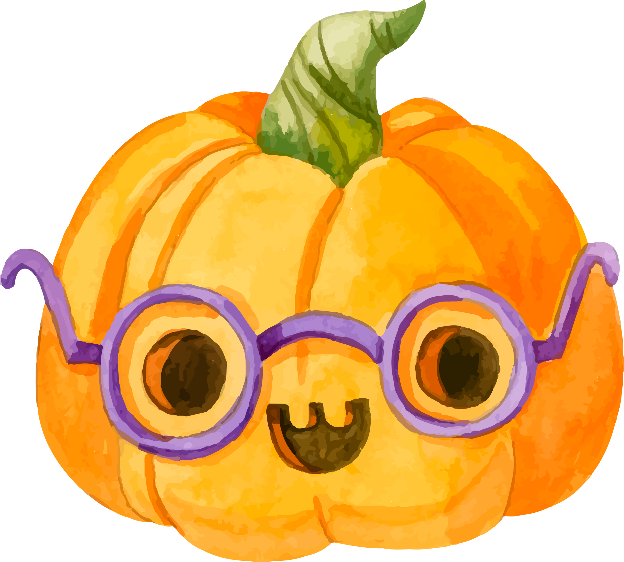 Preview for Smiling-pumpkin-character-pumpkins-sticker-20729