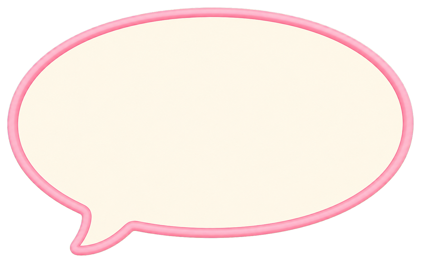 Preview for Oval Speech Bubble Sticker