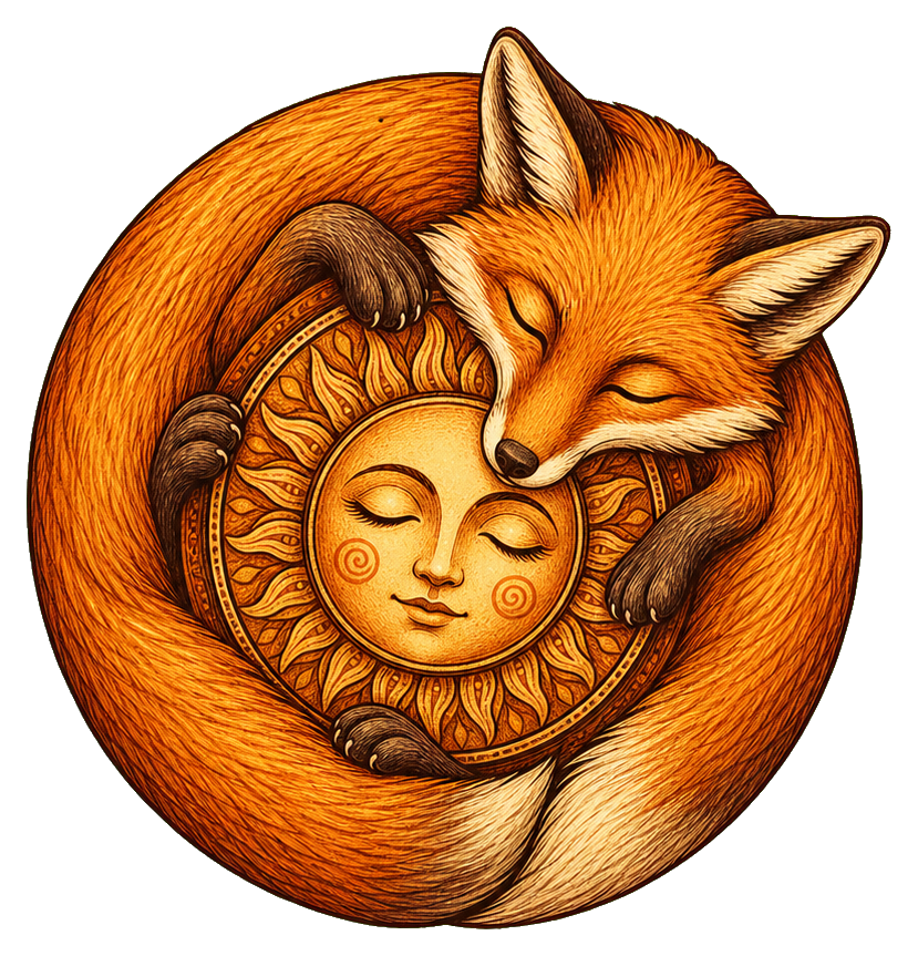 Preview for Sun Fox Sticker