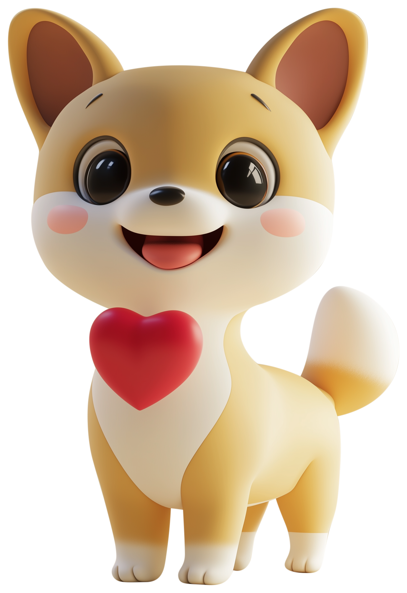 Preview for Cute Dog Emoji Sticker