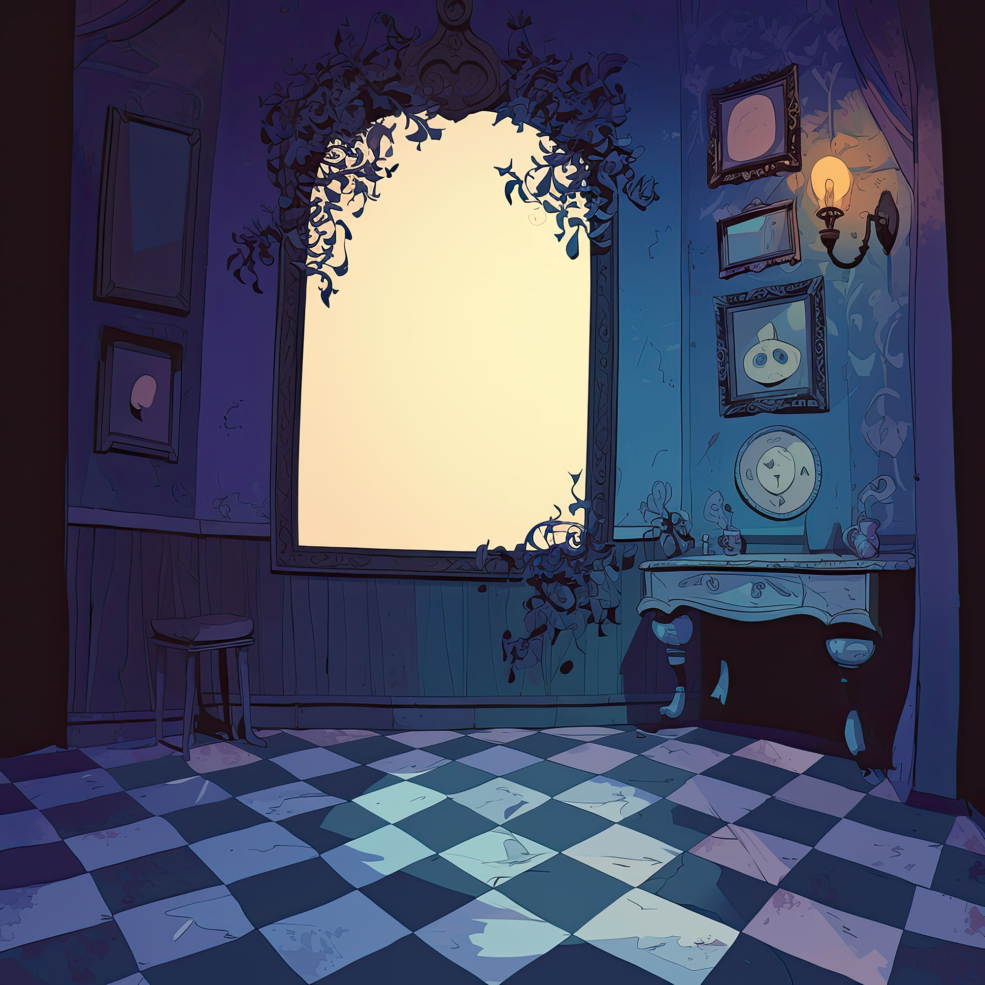 Preview for Mysterious-room-design-spooky-backdrop-background-6c50d