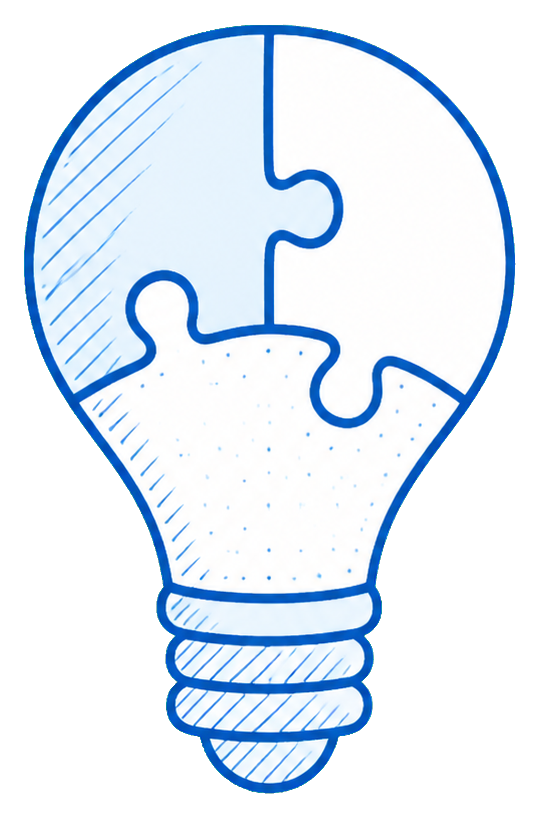 Preview for Idea Puzzle Bulb Sticker