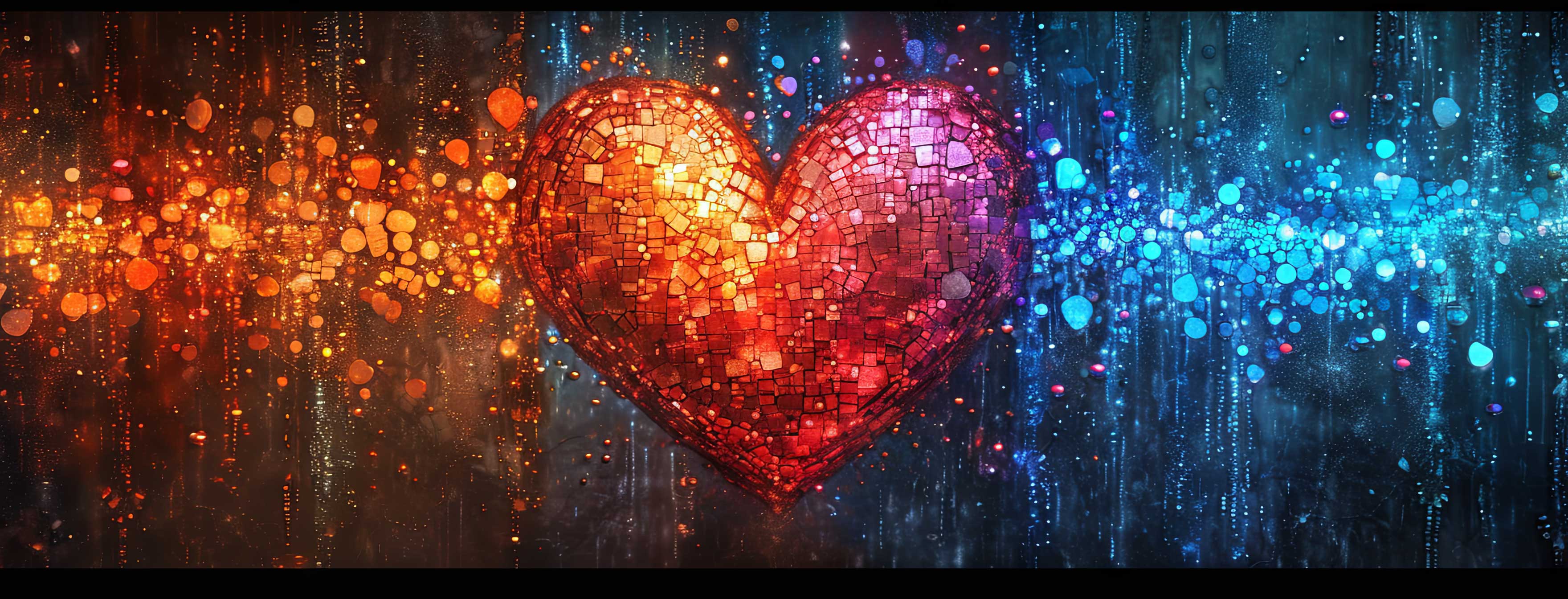 Preview for Glittering-heart-design-element-heart-cover-background-ca2ec