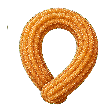 Preview for Churro Loop Sticker Graphic
