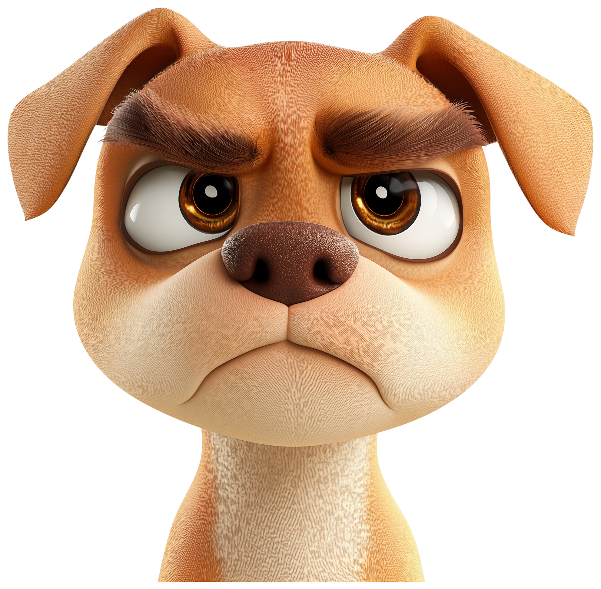 Preview for Cute Dog Emoji Sticker For Pizap