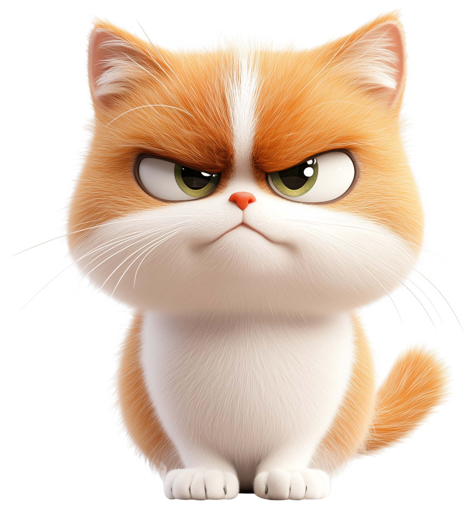 Preview for Cute Cartoon Cat Sticker