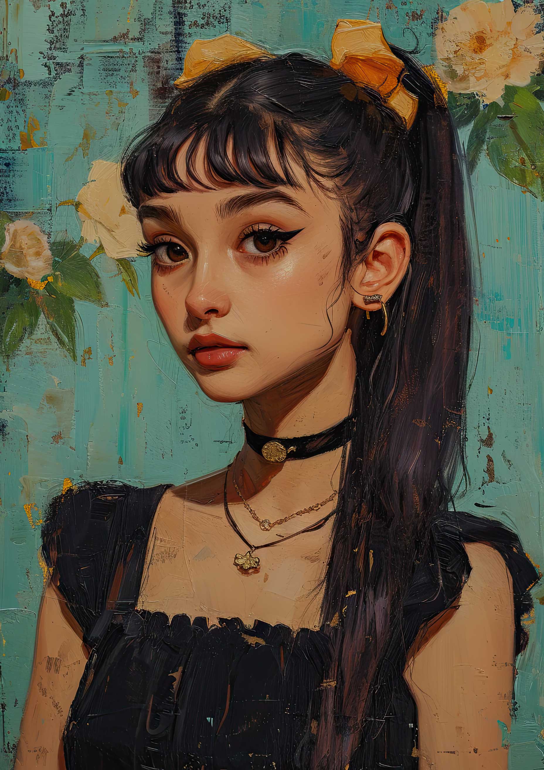 Preview for Anime-portrait-digital-painting-celebrities-background-3eb12