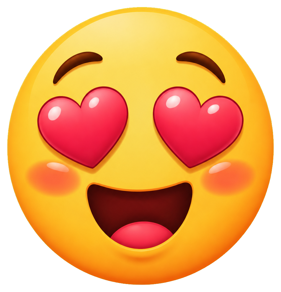 Preview for Love Struck Face Sticker