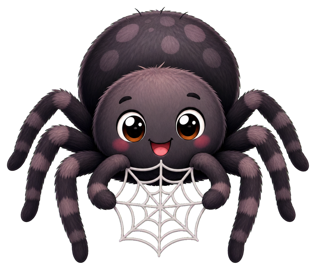 Preview for Spider Sticker Graphic For Halloween Designs
