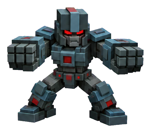 Preview for Voxel Robot Double Punch Sticker