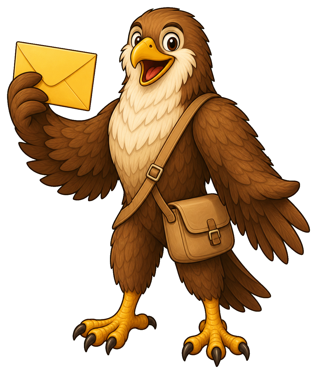 Preview for Courier Hawk Sticker