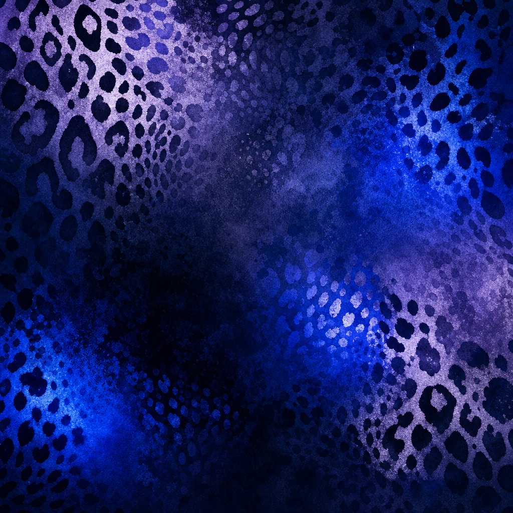 Preview for Blue Animal Print Abstract Background