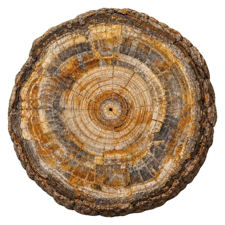 Preview for Petrified Wood Slice Sticker