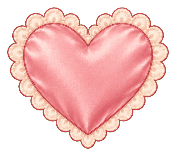 Preview for Coquette Lace Trimmed Heart