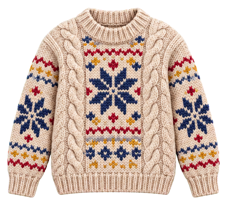 Preview for Knit Winter Cable Sweater