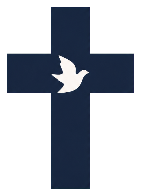 Preview for Dove Negative Cross Sticker