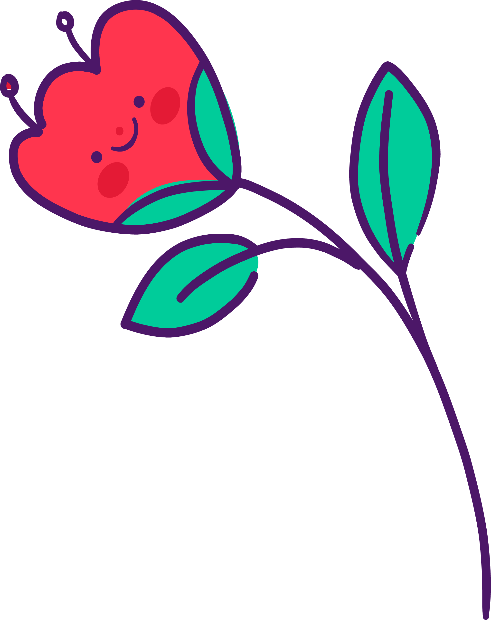 Preview for Smiling-flower-illustration-cute-love-sticker-1fab6