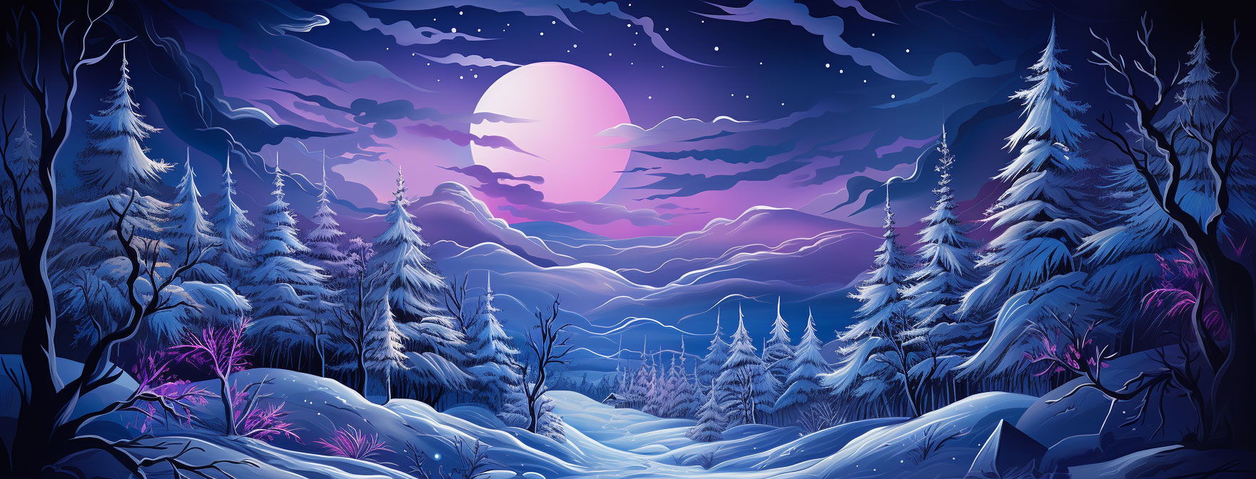 Preview for Winter-landscape-art-christmas-cover-background-7bf93