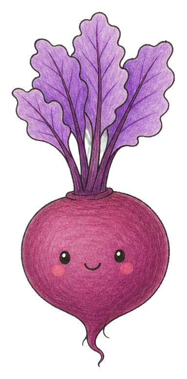 Preview for Beetroot Leafy Top Sticker