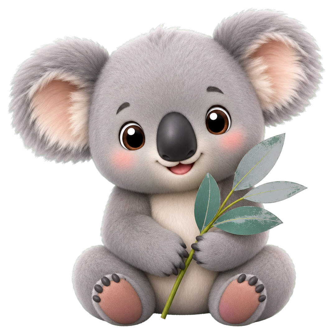 Preview for Koala Leaf Sticker