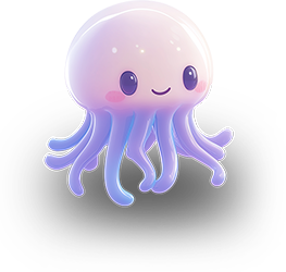 Preview for Cute-jellyfish-illustration-animal-sticker-e0c35