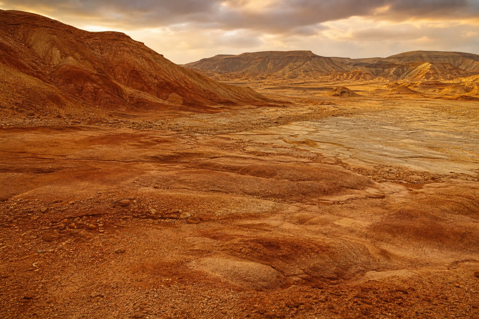Preview for Desert Clay Landscape Background