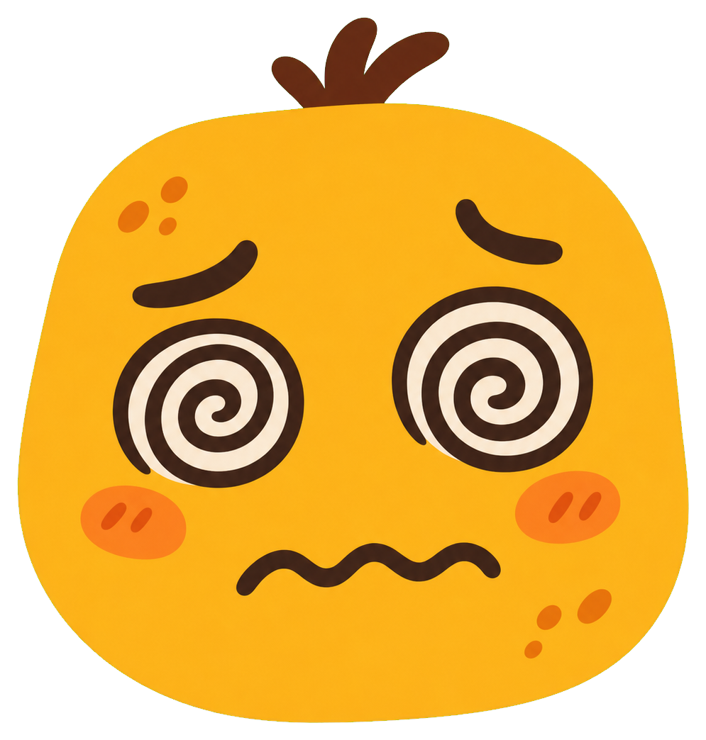 Preview for Dizzy Swirl Face Sticker