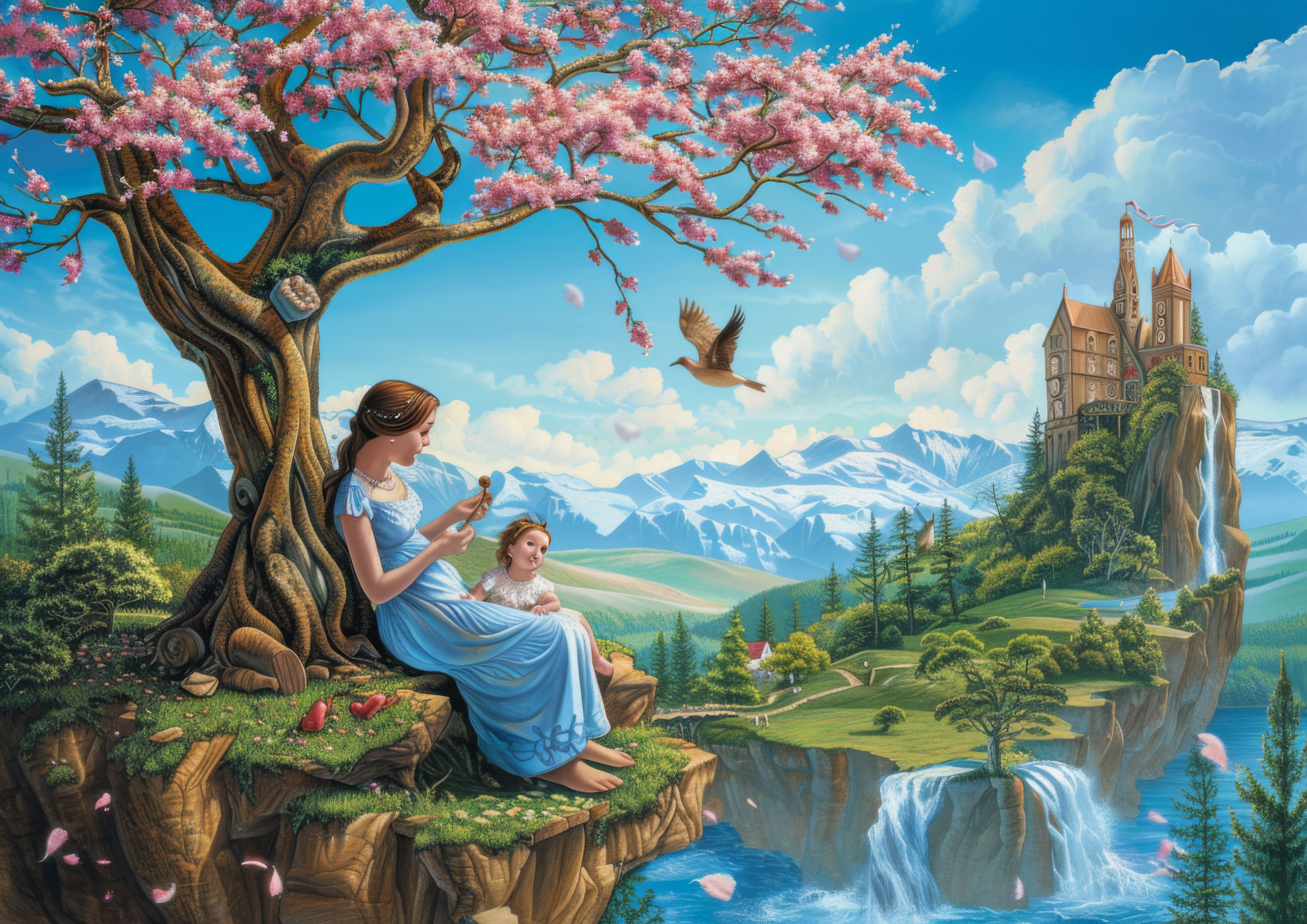 Preview for Serene-fantasy-landscape-mothers-day-background-20b32