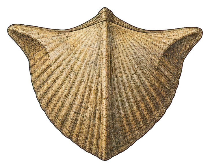 Preview for Spirifer Shell Vintage Fossil Sticker