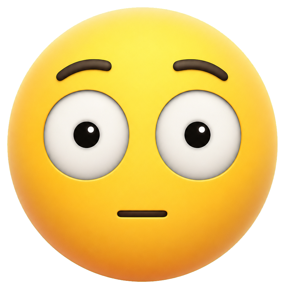 Preview for Blank Stare Face Sticker