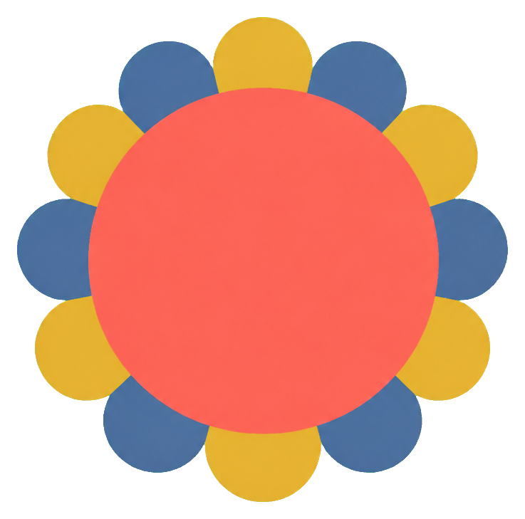 Preview for Scalloped Roundel Sticker Graphic