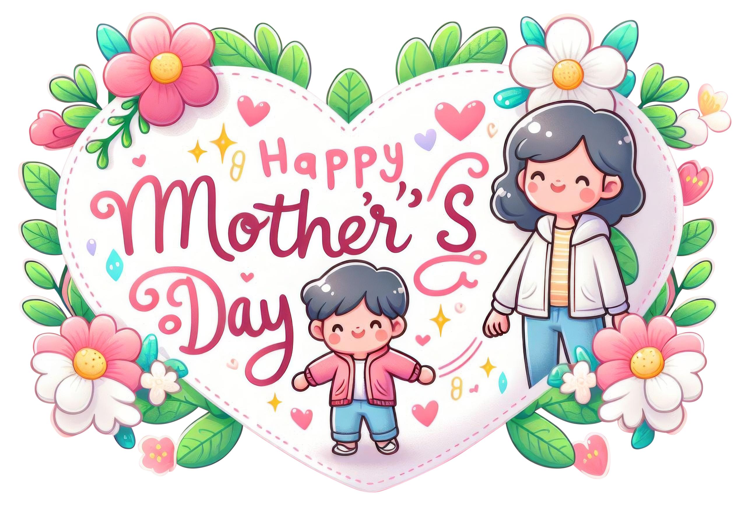 Preview for Happy-mothers-day-illustration-sticker-308df
