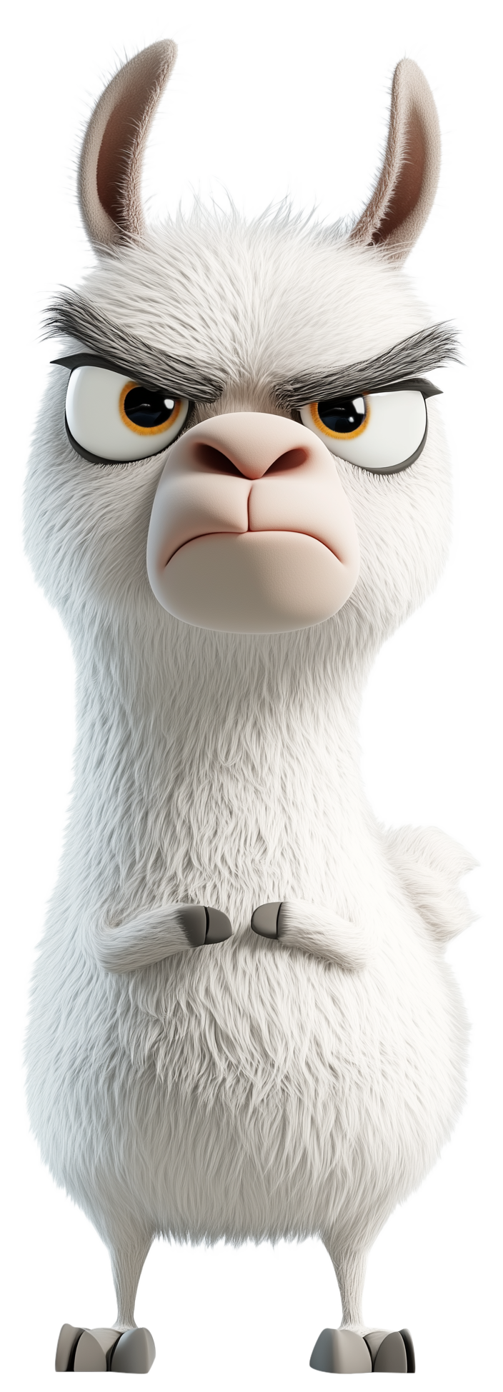 Preview for Angry Llama Emoji Sticker