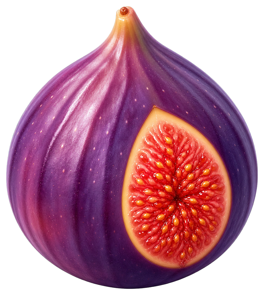 Preview for Fig Sticker For Food-themed Designs