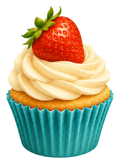 Preview for Airbrush Sweet Treats Strawberry Cupcake