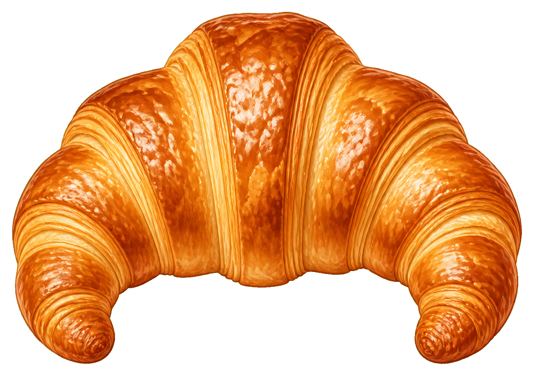 Preview for Croissant Food Sticker Graphic