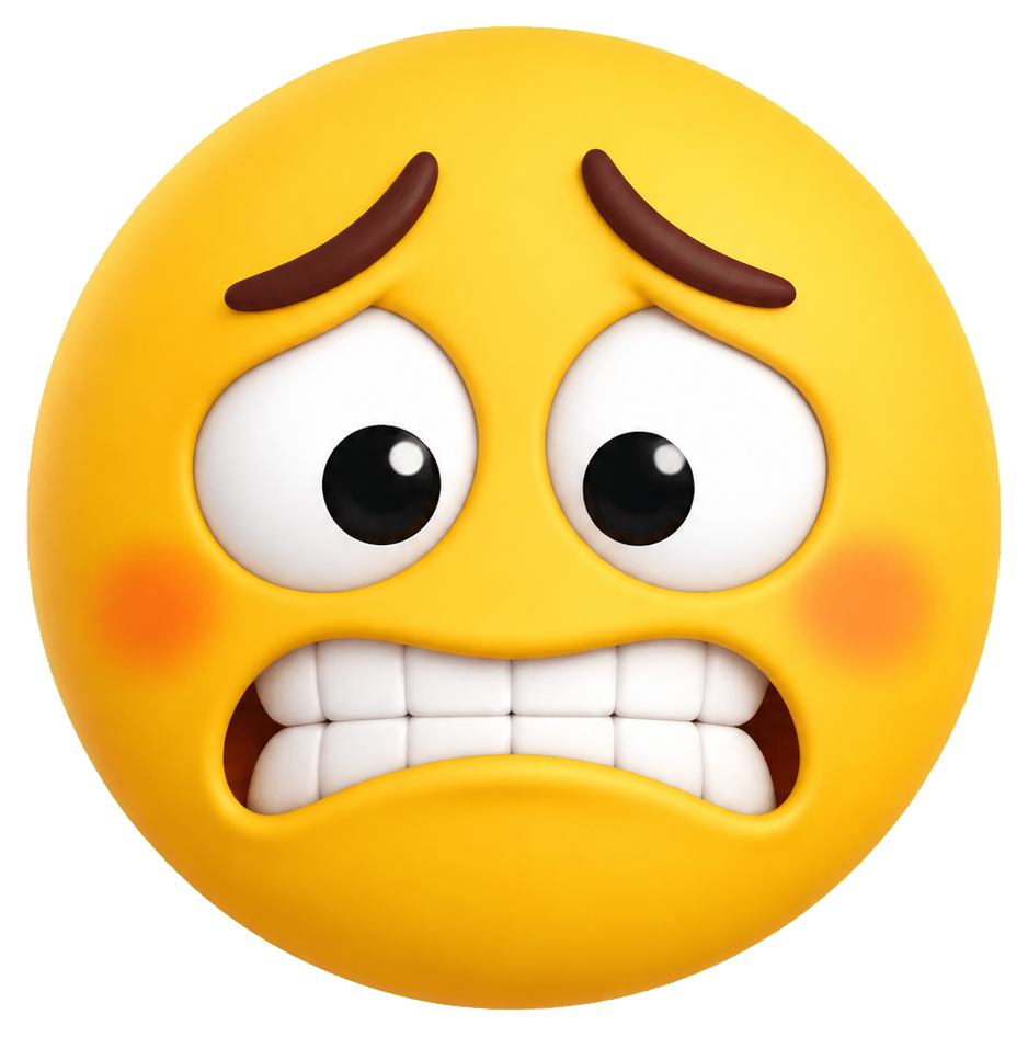 Preview for Oops Cringe Face Sticker
