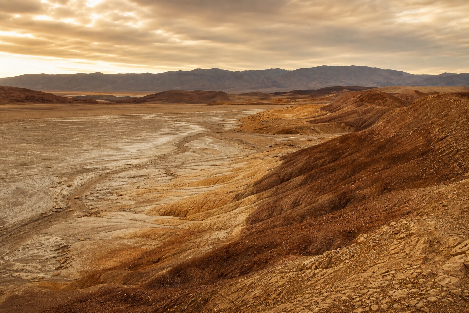 Preview for Desert Clay Landscape Background