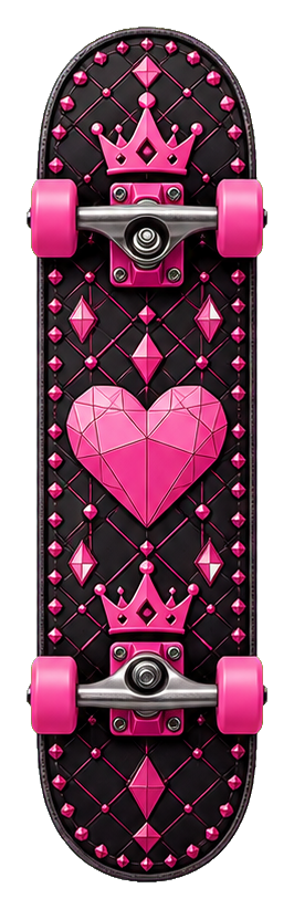 Preview for Punk Princess Skateboard Sticker