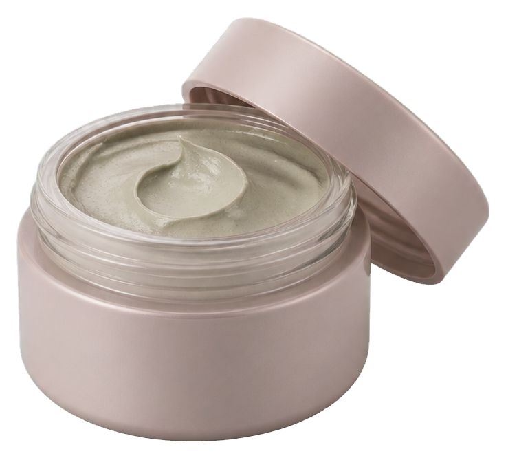 Preview for Face Mask Jar Blank Sticker Graphic