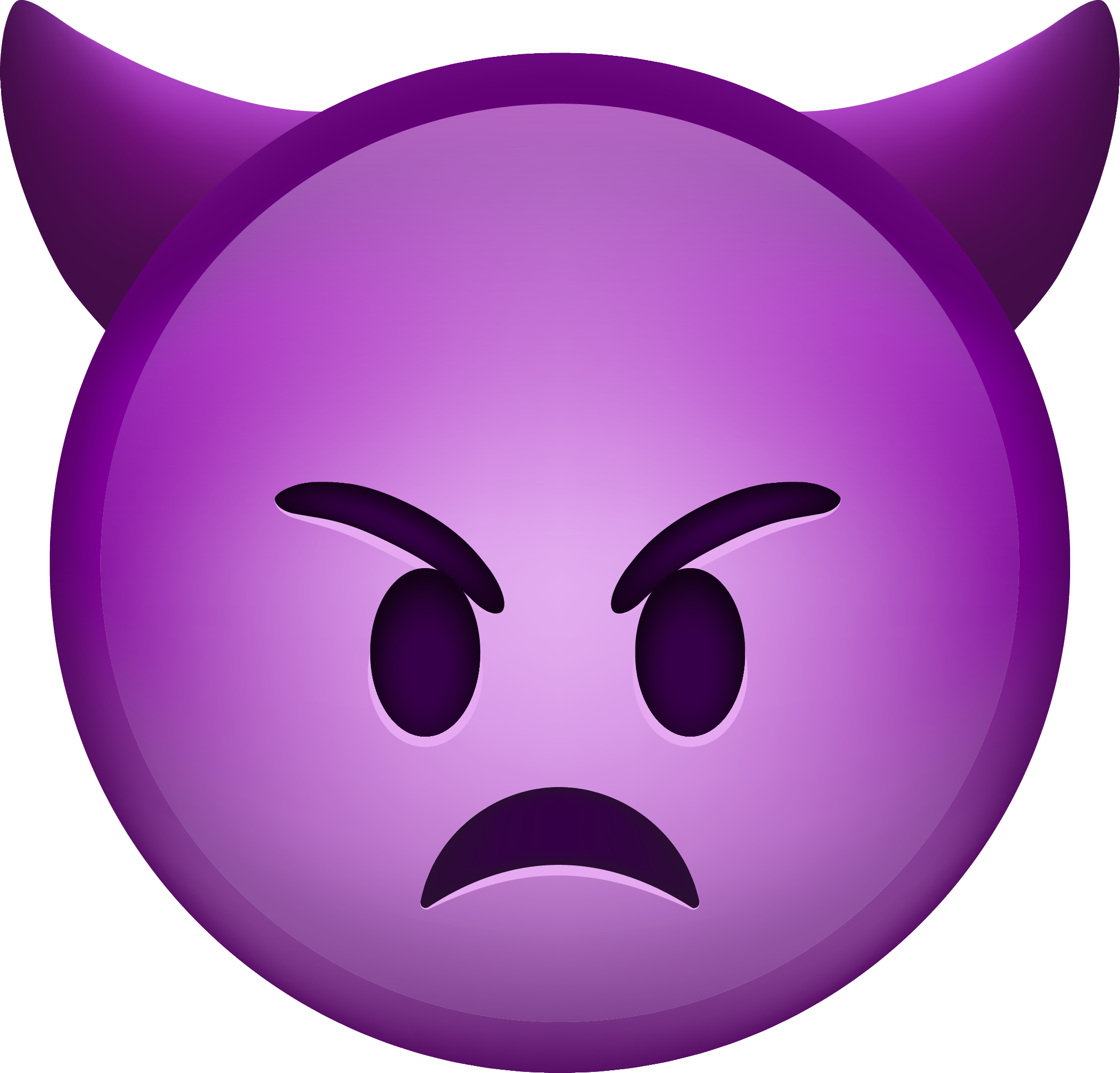 Preview for Angry-purple-emoji-face-emoji-classic-sticker-48f7d