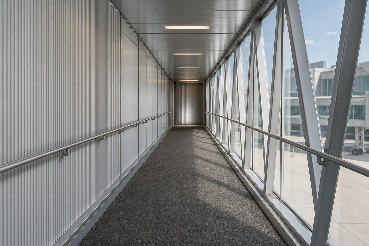 Preview for Airport Terminal Bridge Background