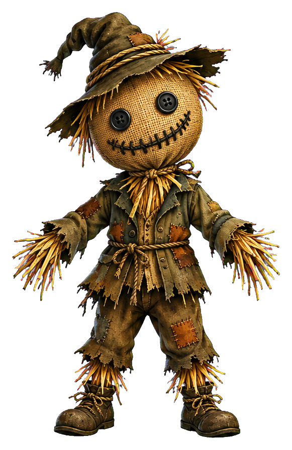 Preview for Tattered Straw Scarecrow